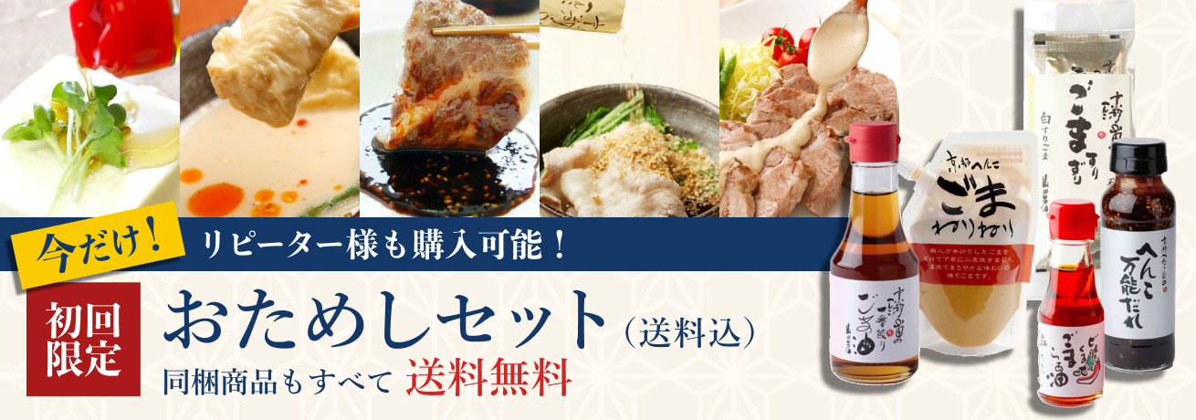 初回限定【送料込】おためしセット