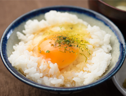 卵かけご飯にかけるだけ