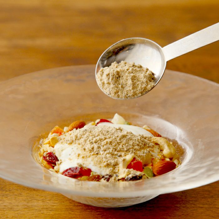 ヨーグルトにゴマプードル ごまおから