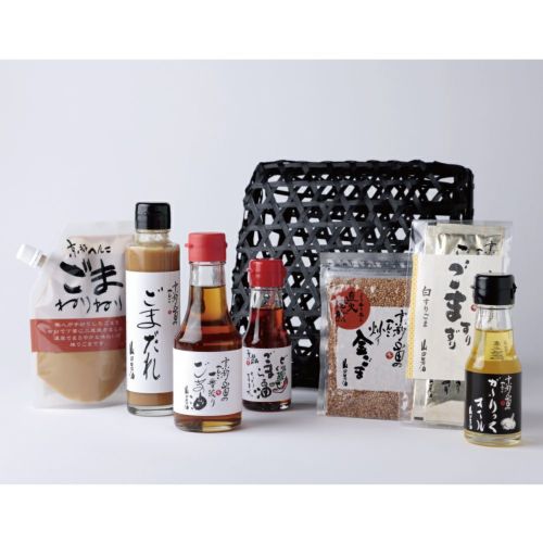 ごま油ギフト「ごまの味七変化」｜新鮮で香り高いごま製品をお届け