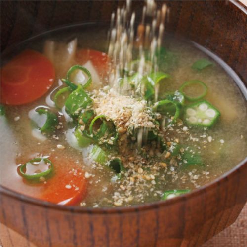 すりごま、ヘルシーすりごま、味噌汁