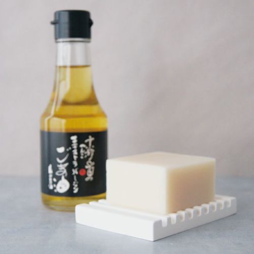 ごま石鹸（手作り・コールドプロセス製法）100g｜無添加せっけん｜黄色