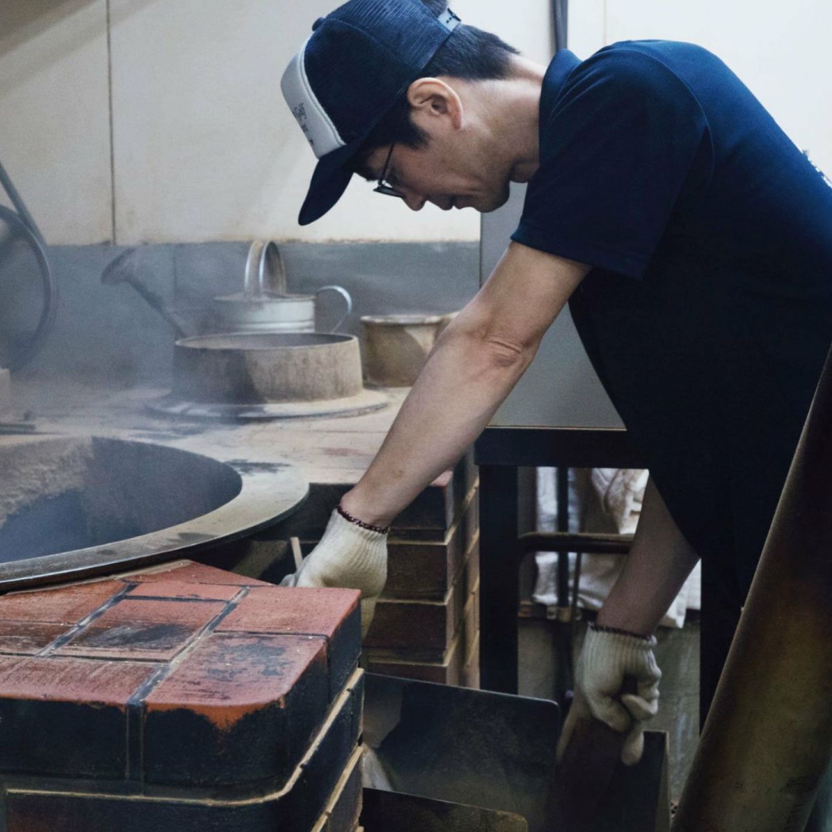 山田製油胡麻工場内